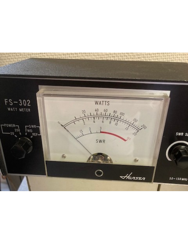Hansen FS 302 swr meter 50-150 Mhz Hansen FS 302 swr meter 50-150 Mhz